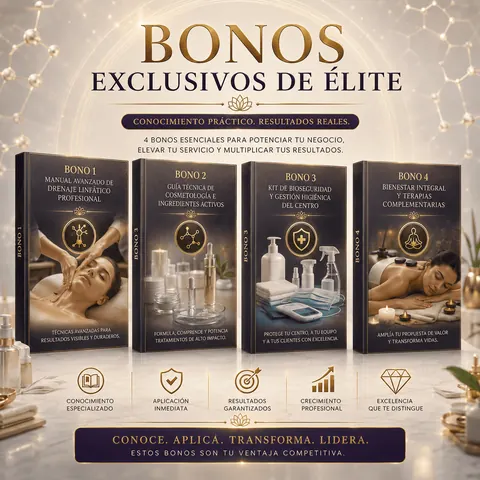 Portada de los 4 bonos exclusivos